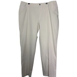 Lauren Ralph Lauren Women's Dress Pants Cream Size 20W Career Cotton Spandex